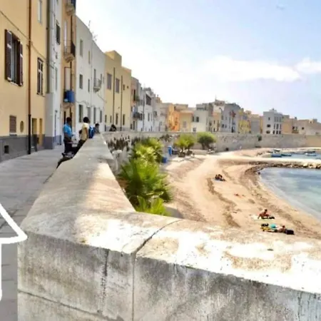 Lato Nord Il Blu Vista E Accesso Mare Diretto Lejlighed Trapani